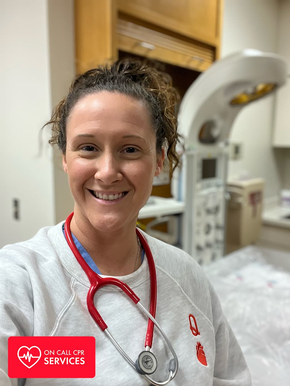 Jessica Bedard, On Call CPR Services owner and CPR instructor